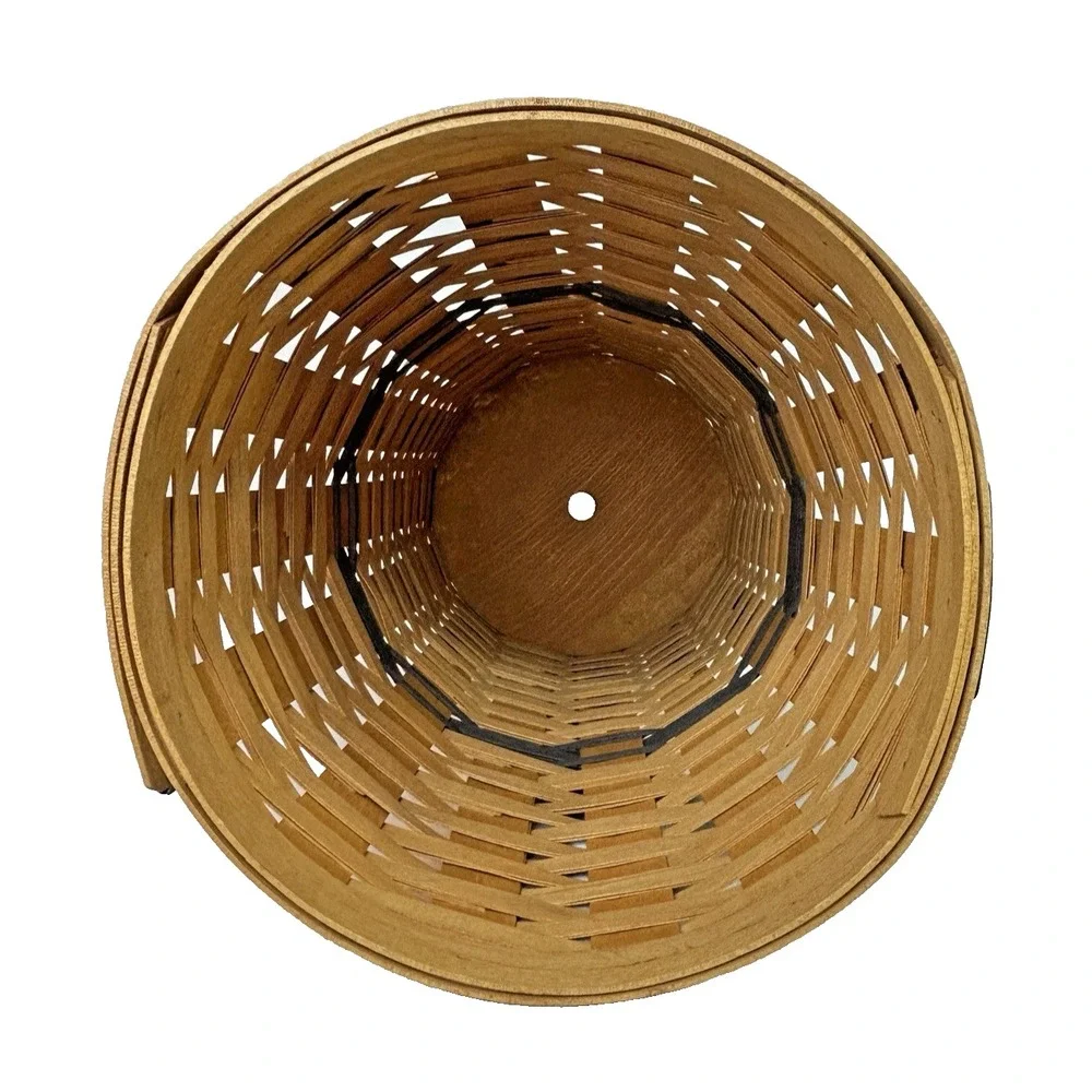 Longaberger JW Collection UMBRELLA BASKET with Fabric Liner Protector Box 1994